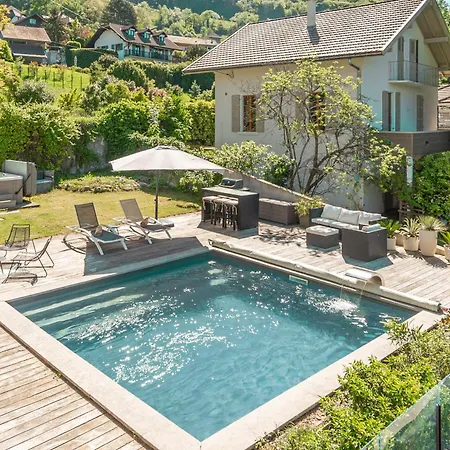 M62 Jolie Avec Jacuzzi Et Vue Sur Veyrier-du-Lac